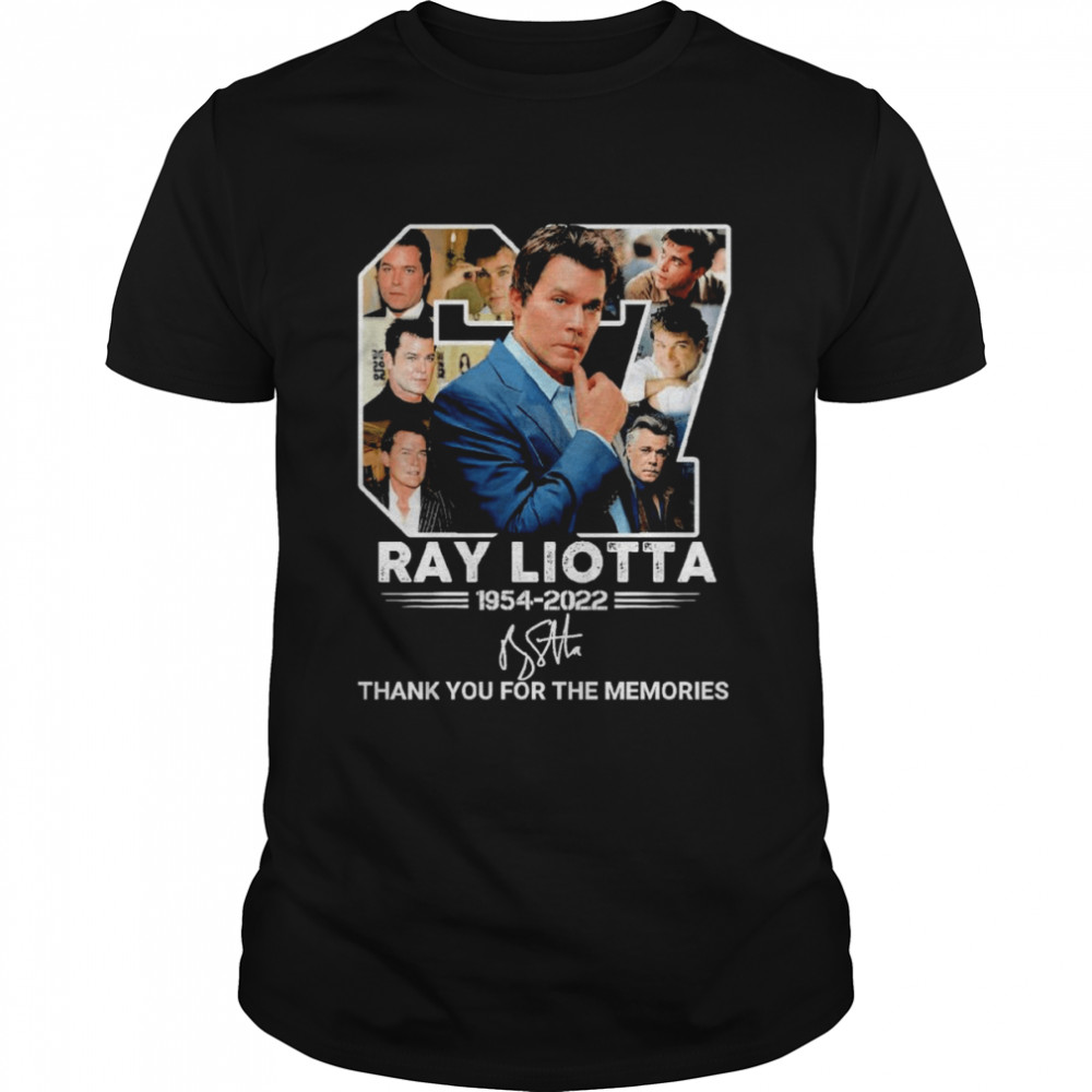 67 Years Memories RIP Ray Liotta Fans Shirt