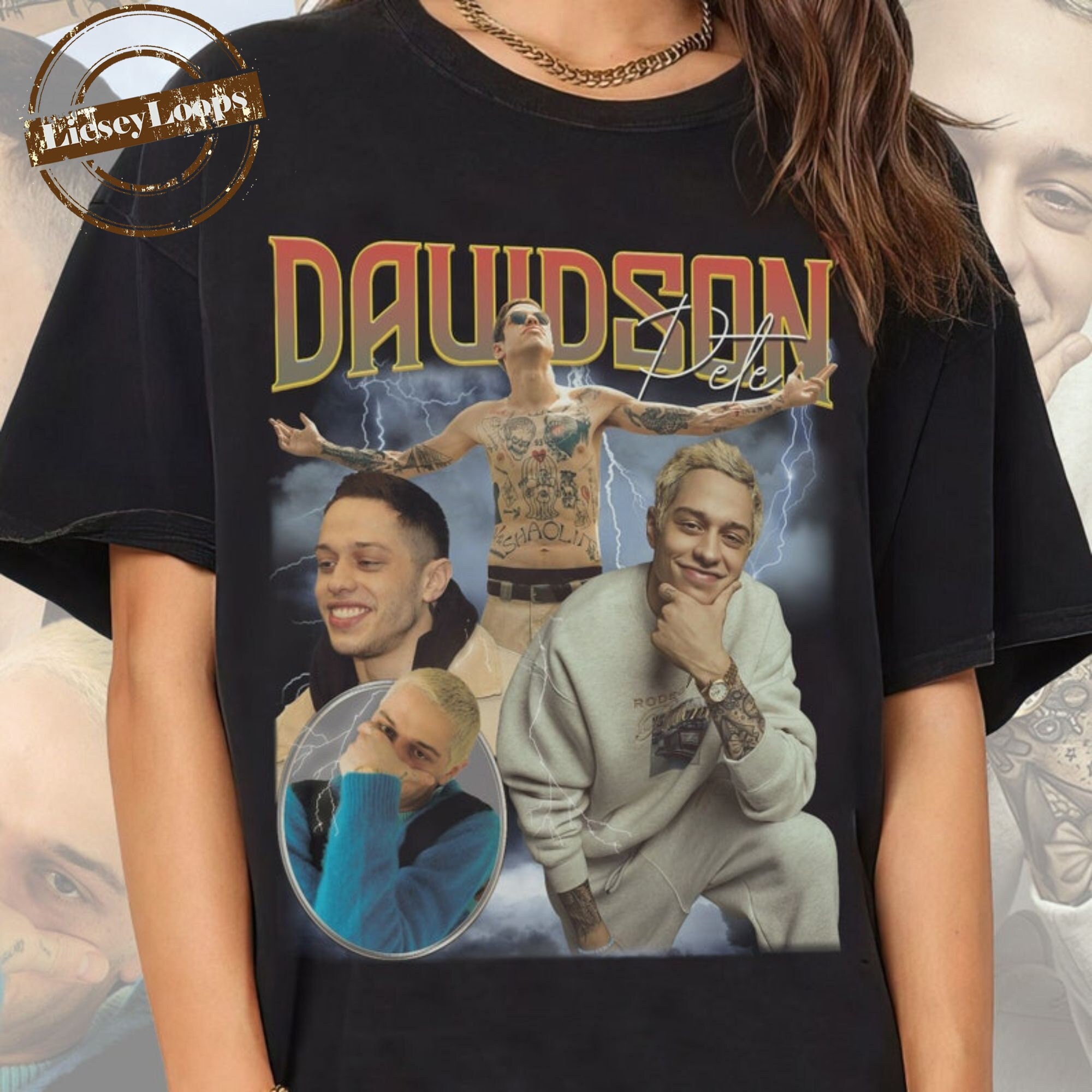 90’s Retro Pete Davidson In Bed With Your Wife For Fan Unisex T-Shirt