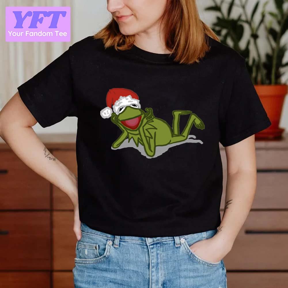 A Kermit Christmas Triblend The Muppets Movie Unisex T-Shirt