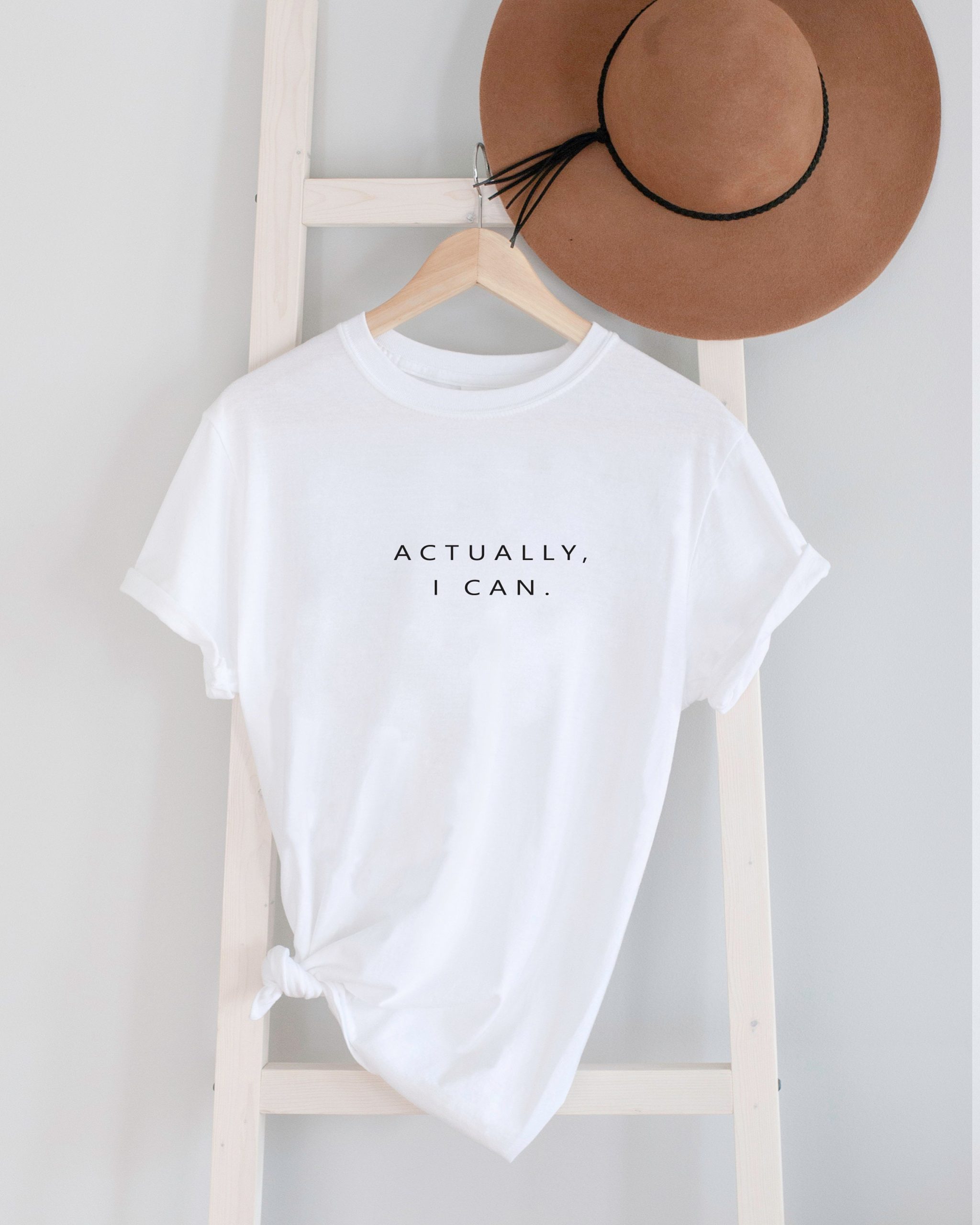 Actually I Can Feminist Unisex T-Shirt