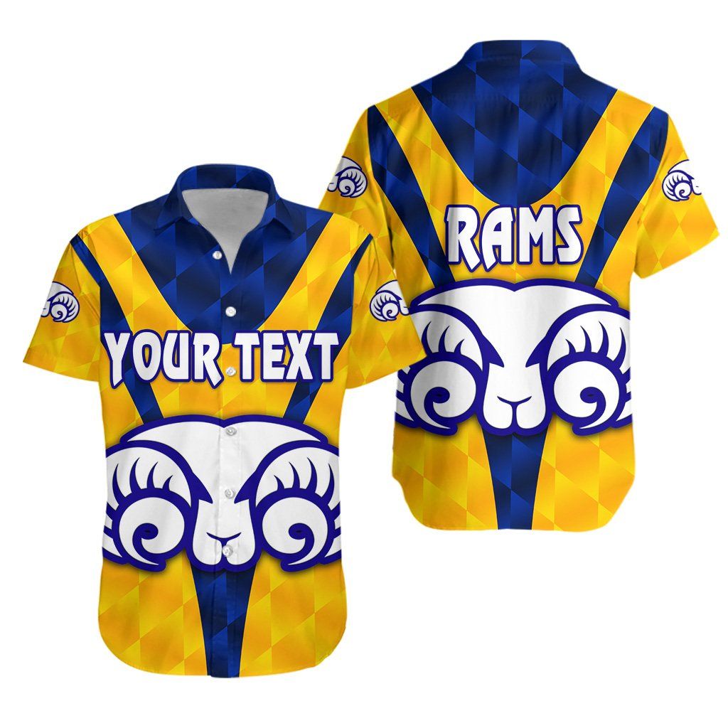 Adelaide Hawaiian Shirt Rams Merino Original – Yellow K8