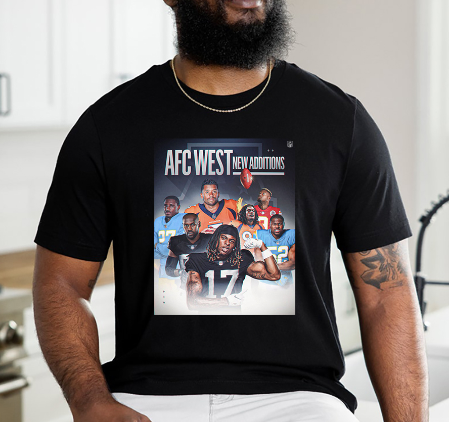 AFC West New Additions NFL T-Shirt