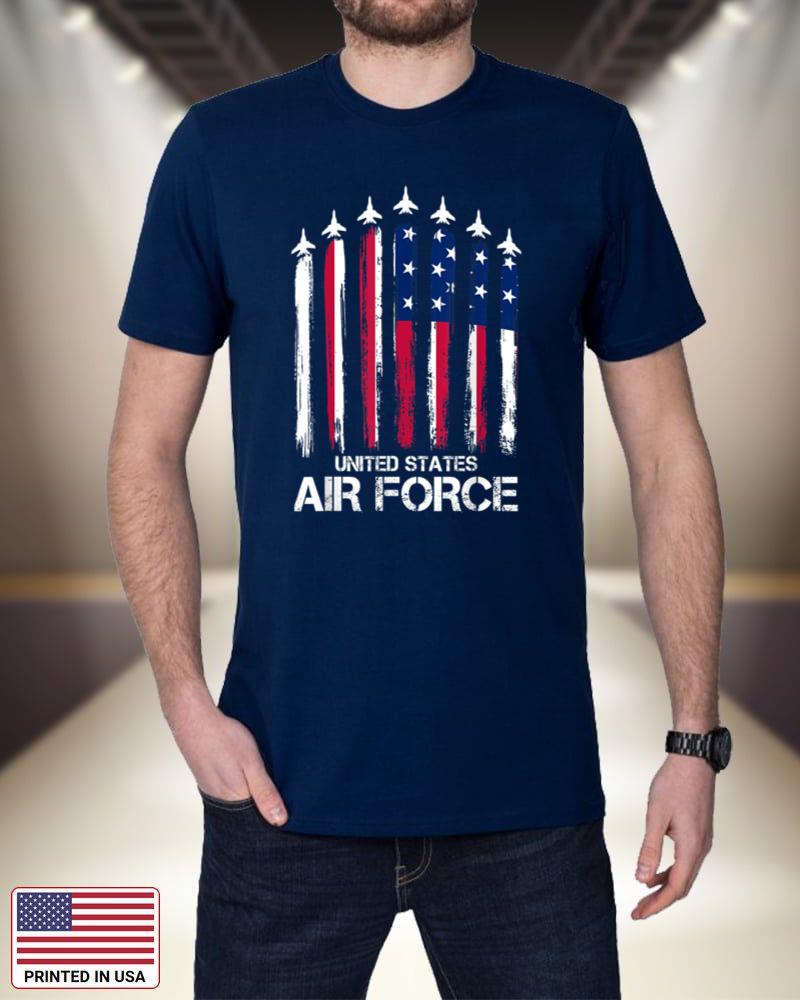 Air Force US Veterans 4th of July T shirt American Flag jDrt5