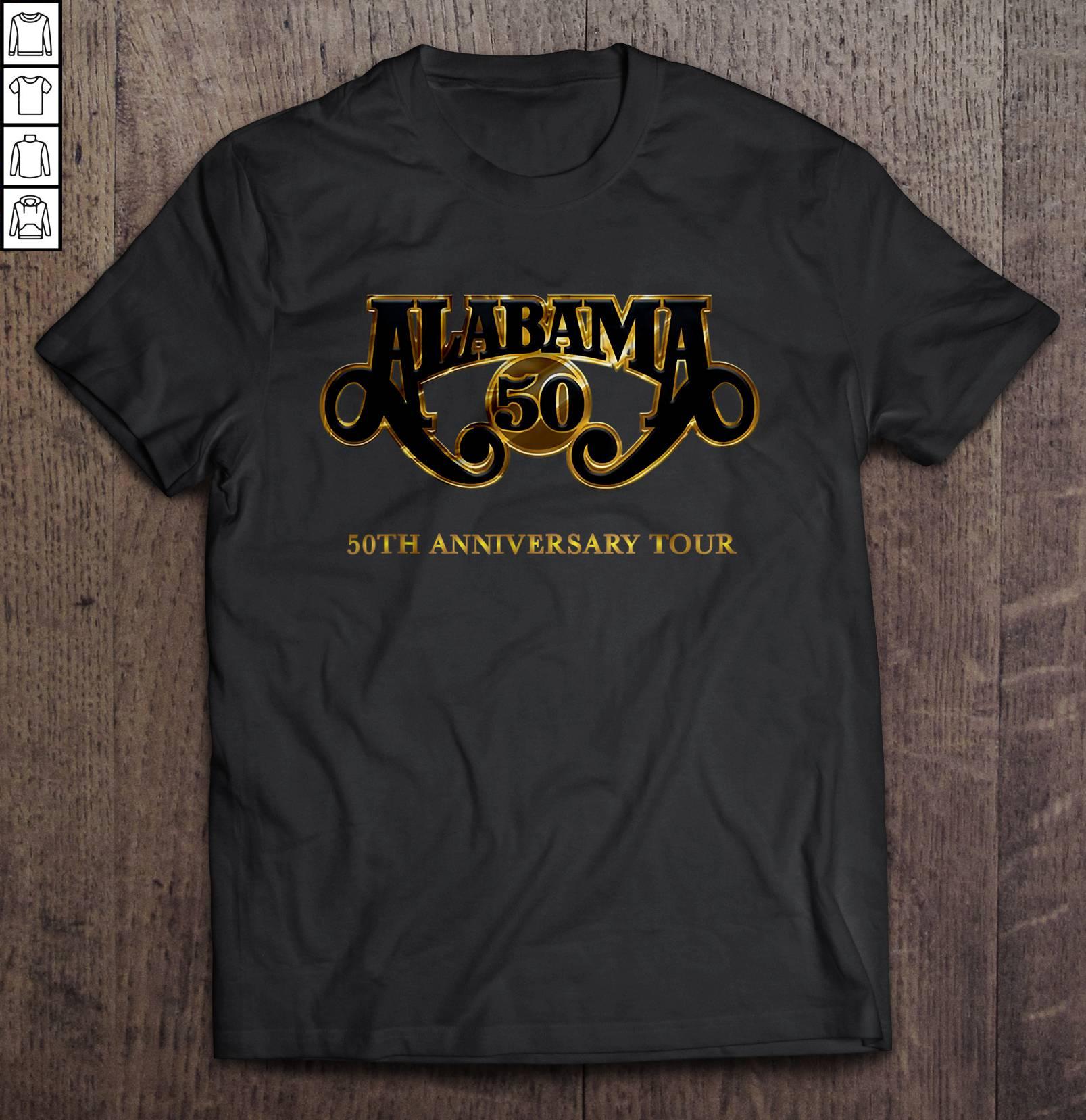 Alabama 50 50th Anniversary Tour Shirt