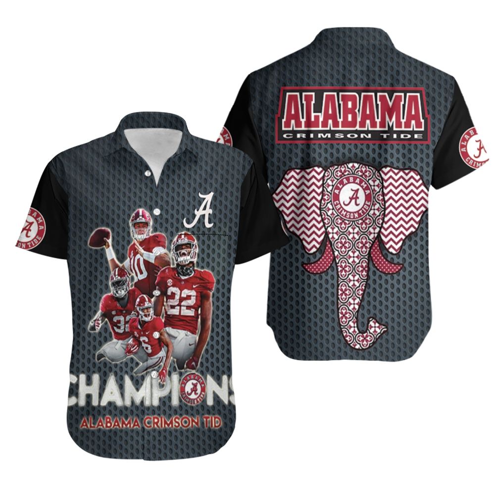 Alabama Crimson Tide Champions Hawaiian Shirt