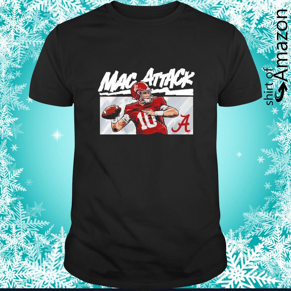 Alabama Football Mac Jones Mac Attack shirt