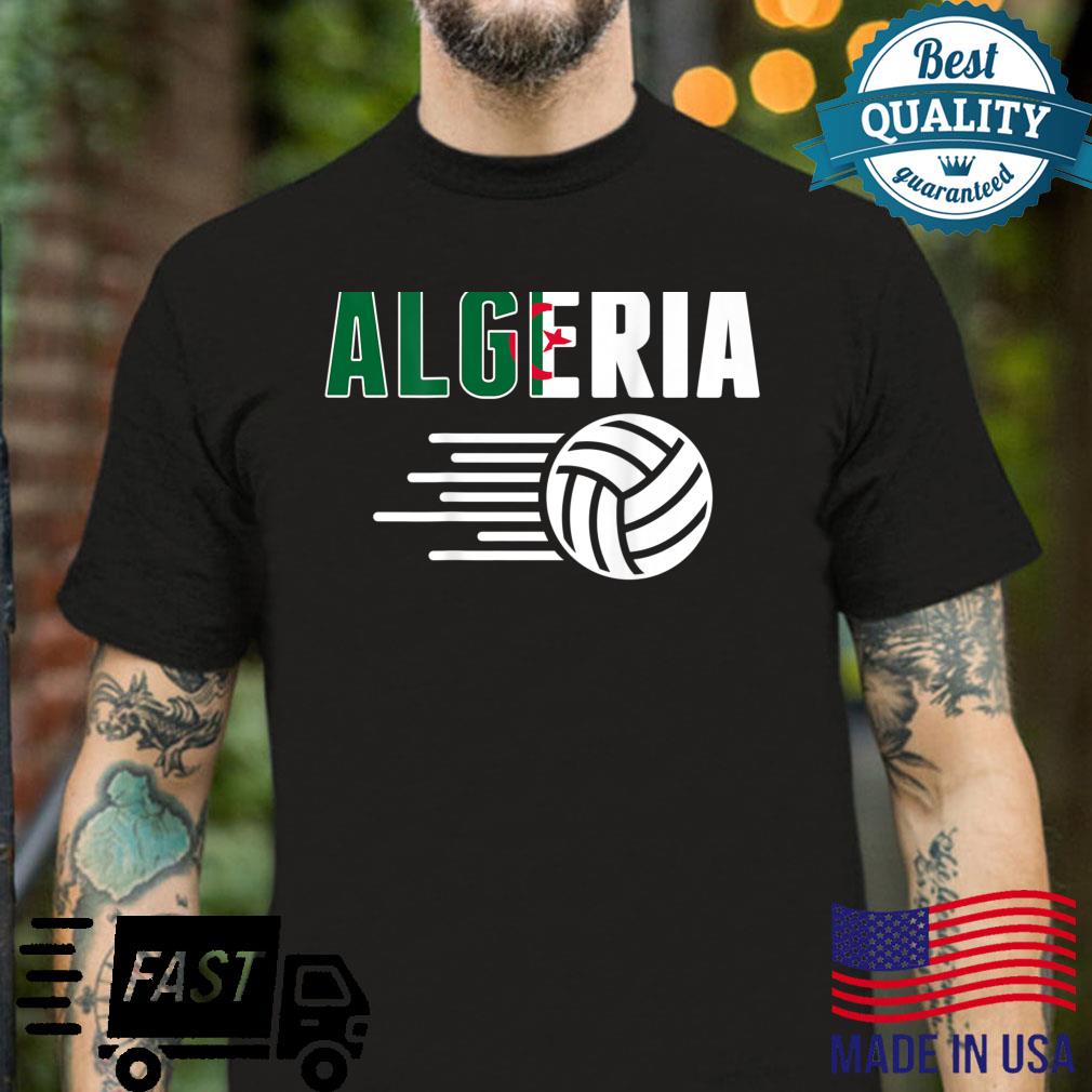 Algeria Volleyball Fans Jersey Algerian Flag Sports Shirt