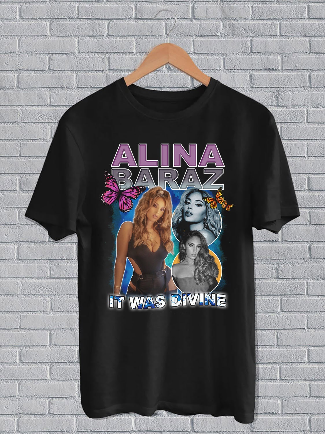 Alina Baraz It Was Divine Alina Baraz Concert Tour Rap Hip Hop 90s Unisex T-Shirt
