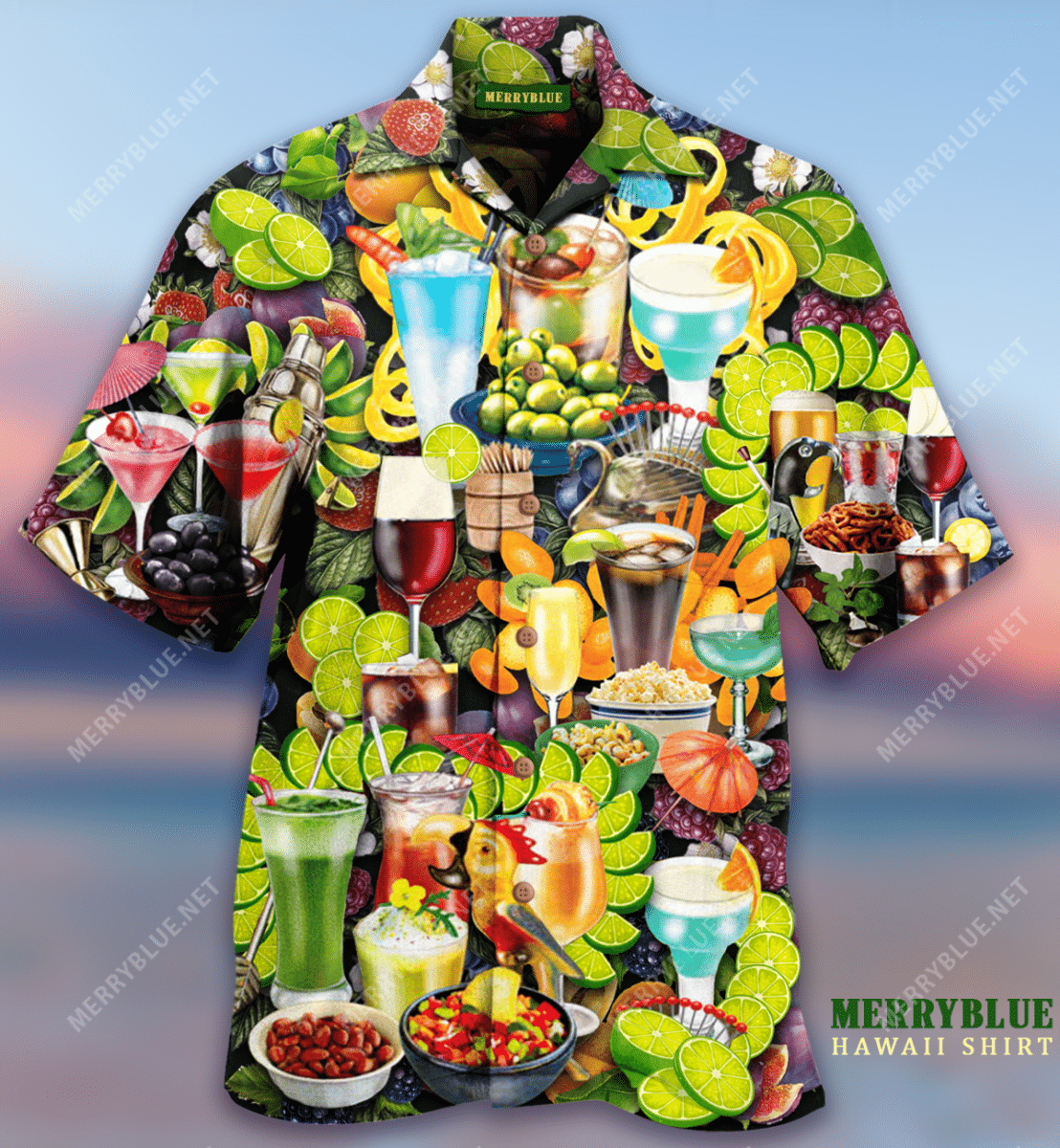 All You Need Is Fruit Coktail Hawaiian Shirt