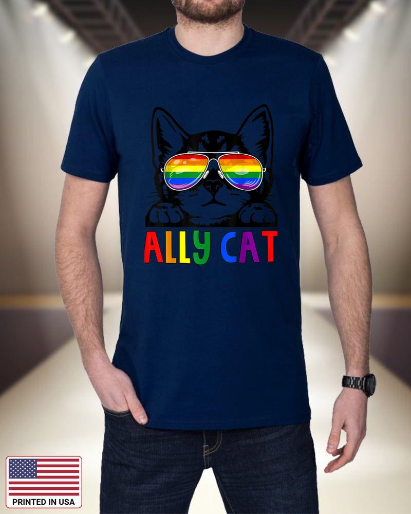 Ally Cat LGBT Gay Rainbow Pride Flag Boys Men Girls Women_1 8BmHu
