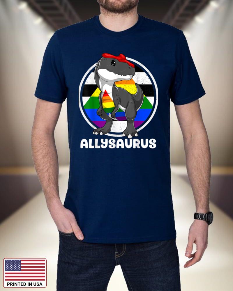 Allysaurus Straight Ally Allosaurus LGBTQ Gay Pride Month_1 RMKnx