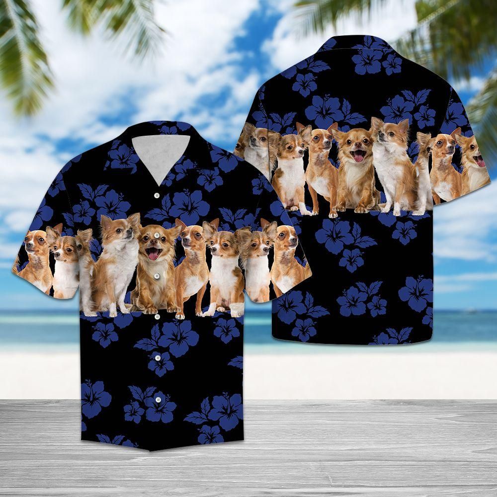 Aloha Shirt Awesome Chihuahua Tg5720 – Hawaiian Shirt