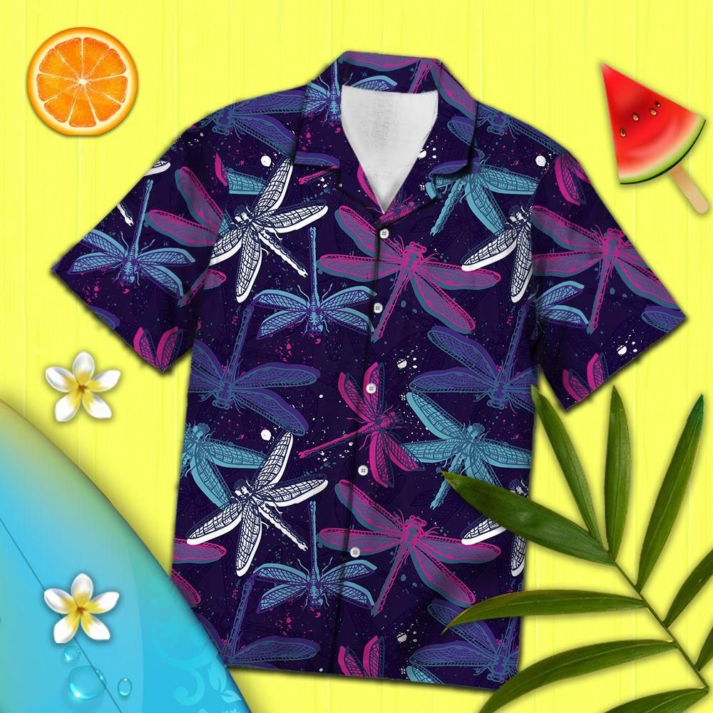 Aloha Shirt Dragonfly Colorful Ty2007 – Hawaiian Shirt