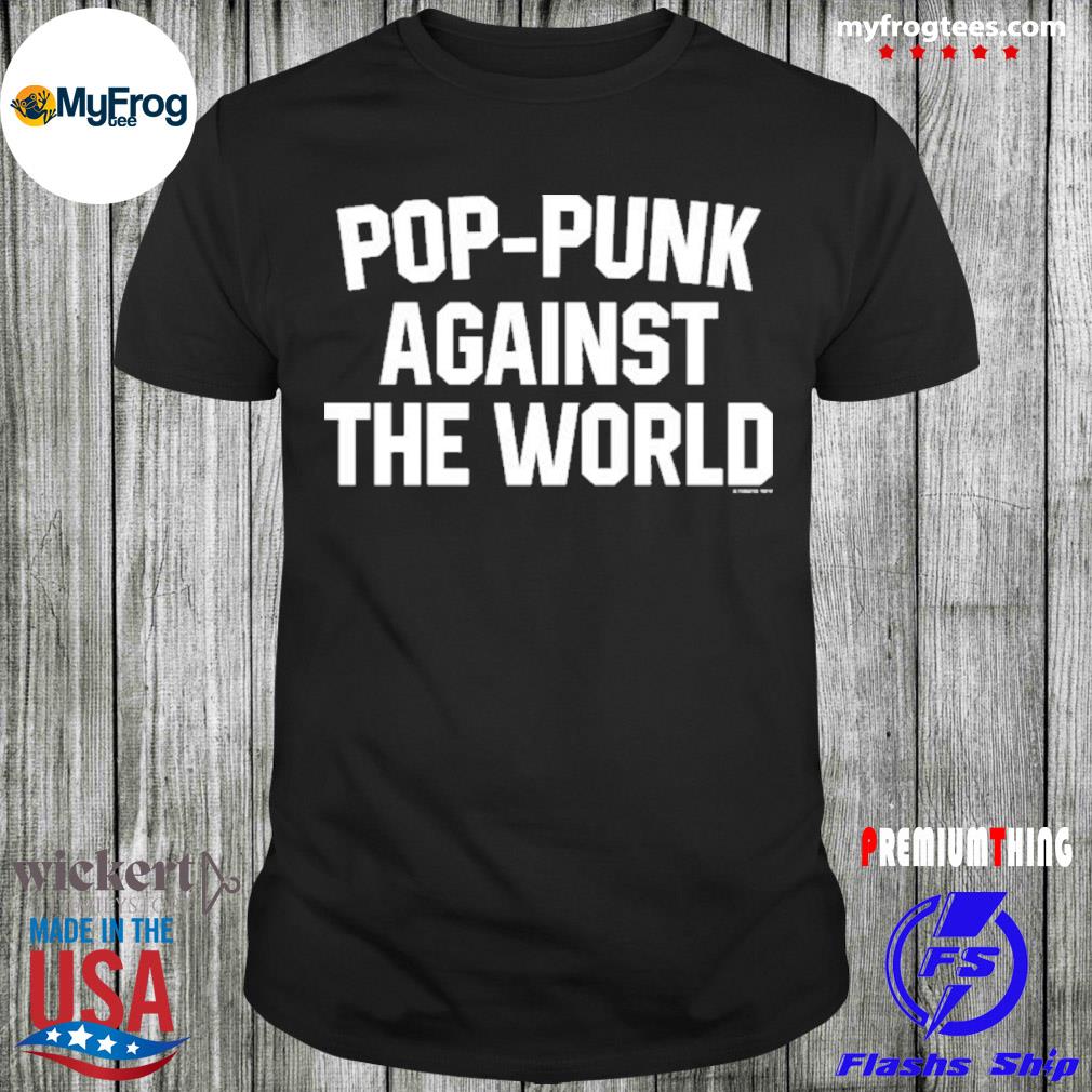Alternative press merch alternative press against the world pop punk against the world shirt