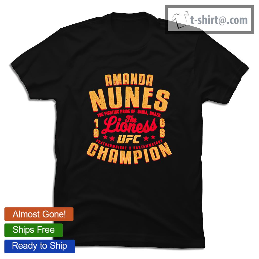 Amanda Nunes 1988 Champion shirt