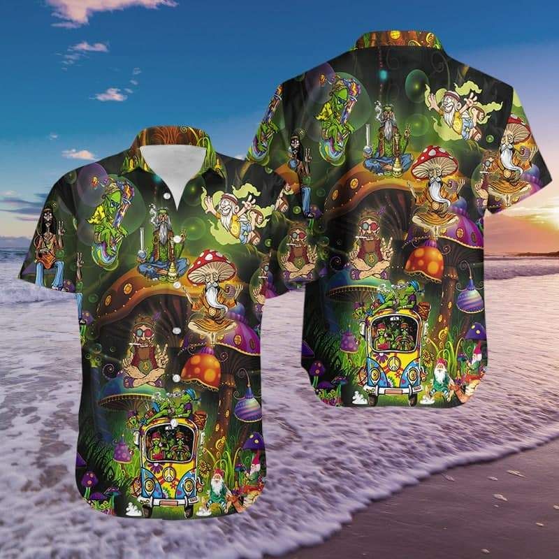Amazing colorful Hippie Hawaiian Aloha Shirts #DH