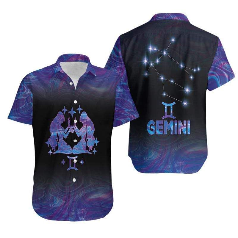 Amazing Gemini Horoscope Hawaiian Shirt Zodiac Birthday Gifts #291220DH