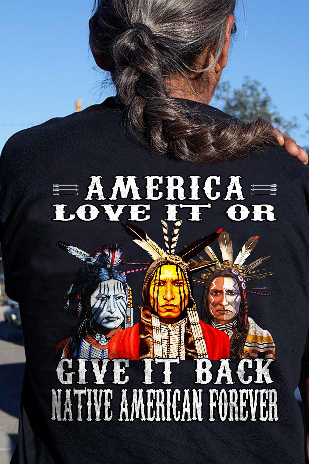 America love it or give it back – Native american forever