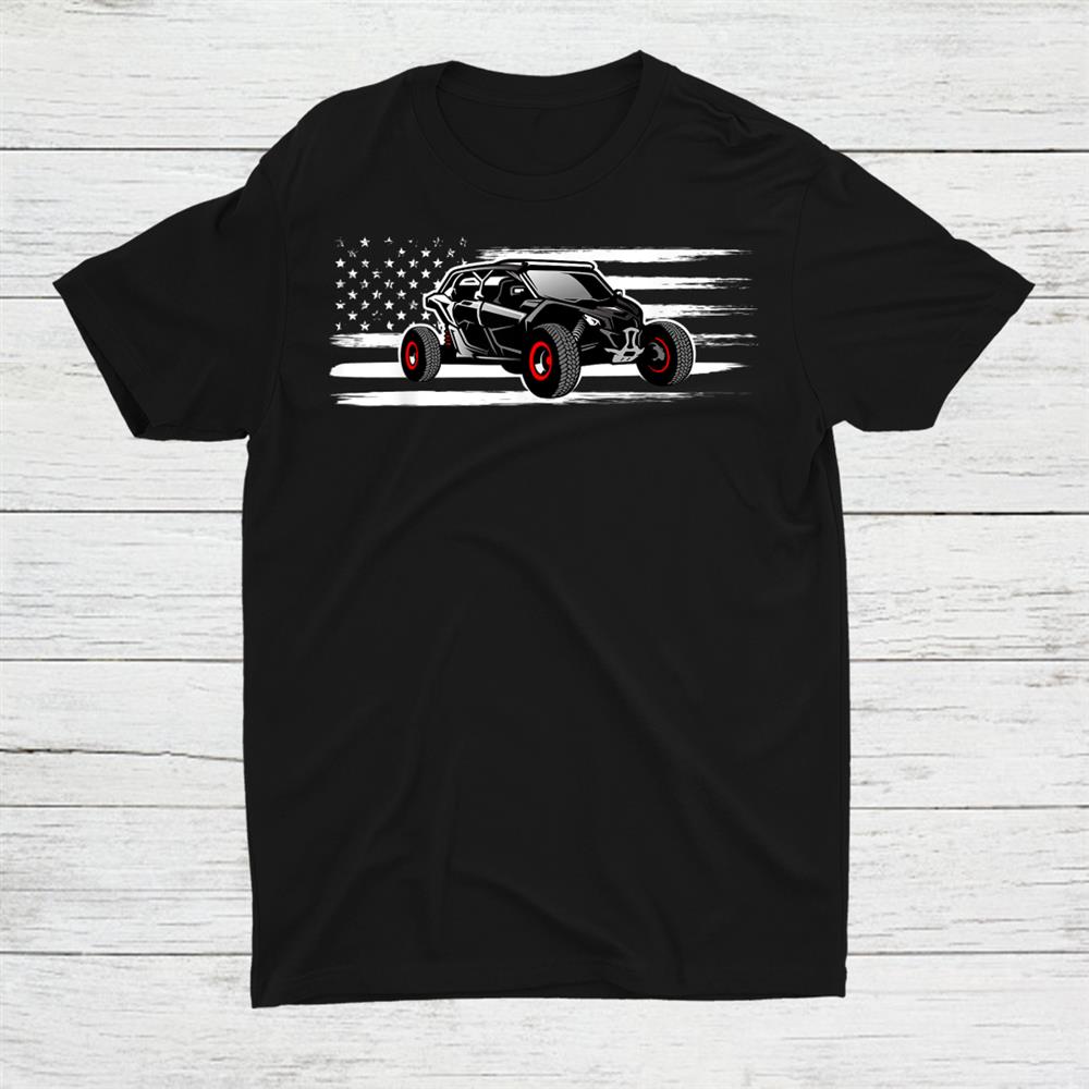 American Flag Utv Side By Side Sxs Off Road Shirt