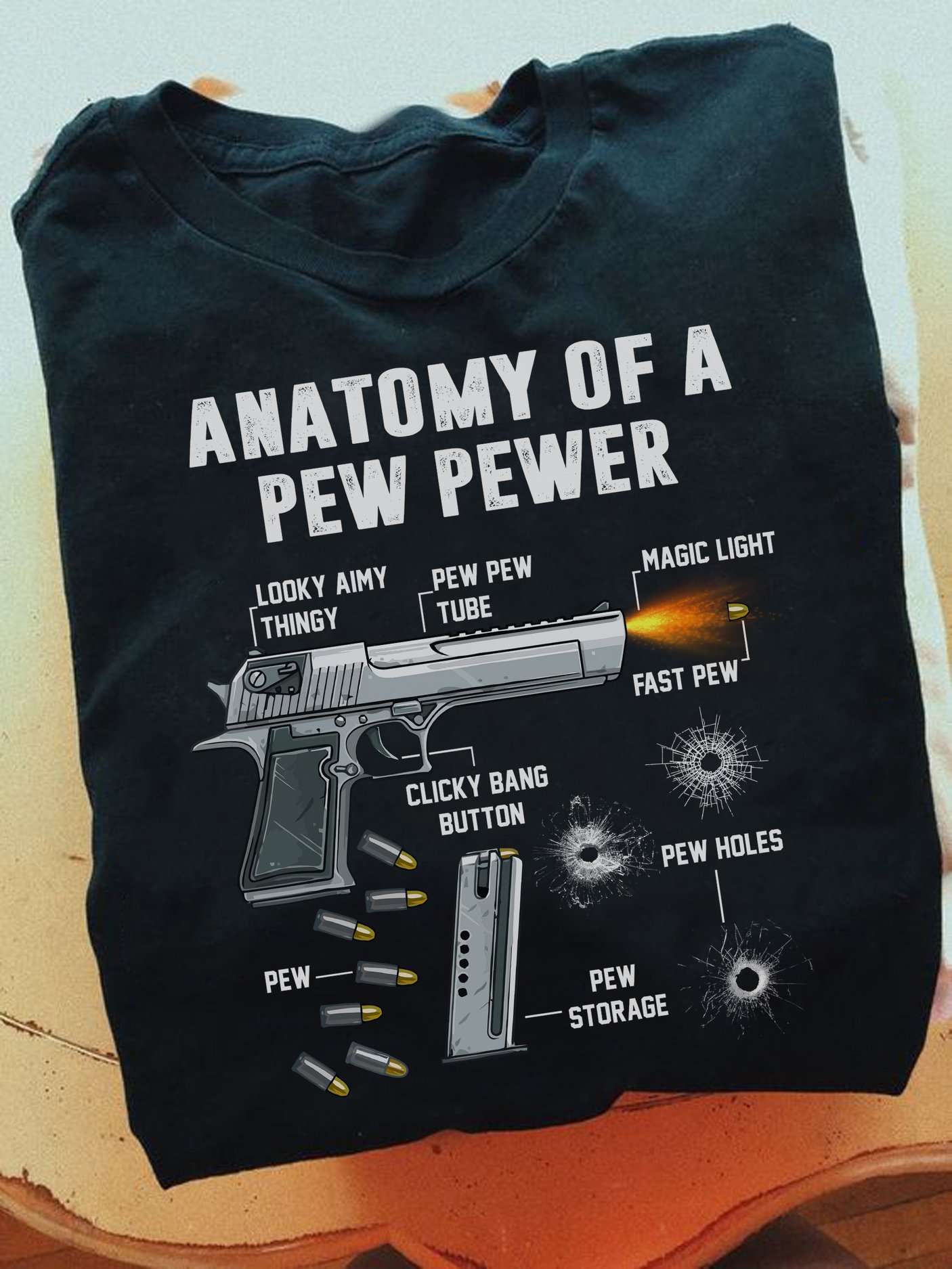 Anatomy of a pew pewer – Pistol – Pew pew tube