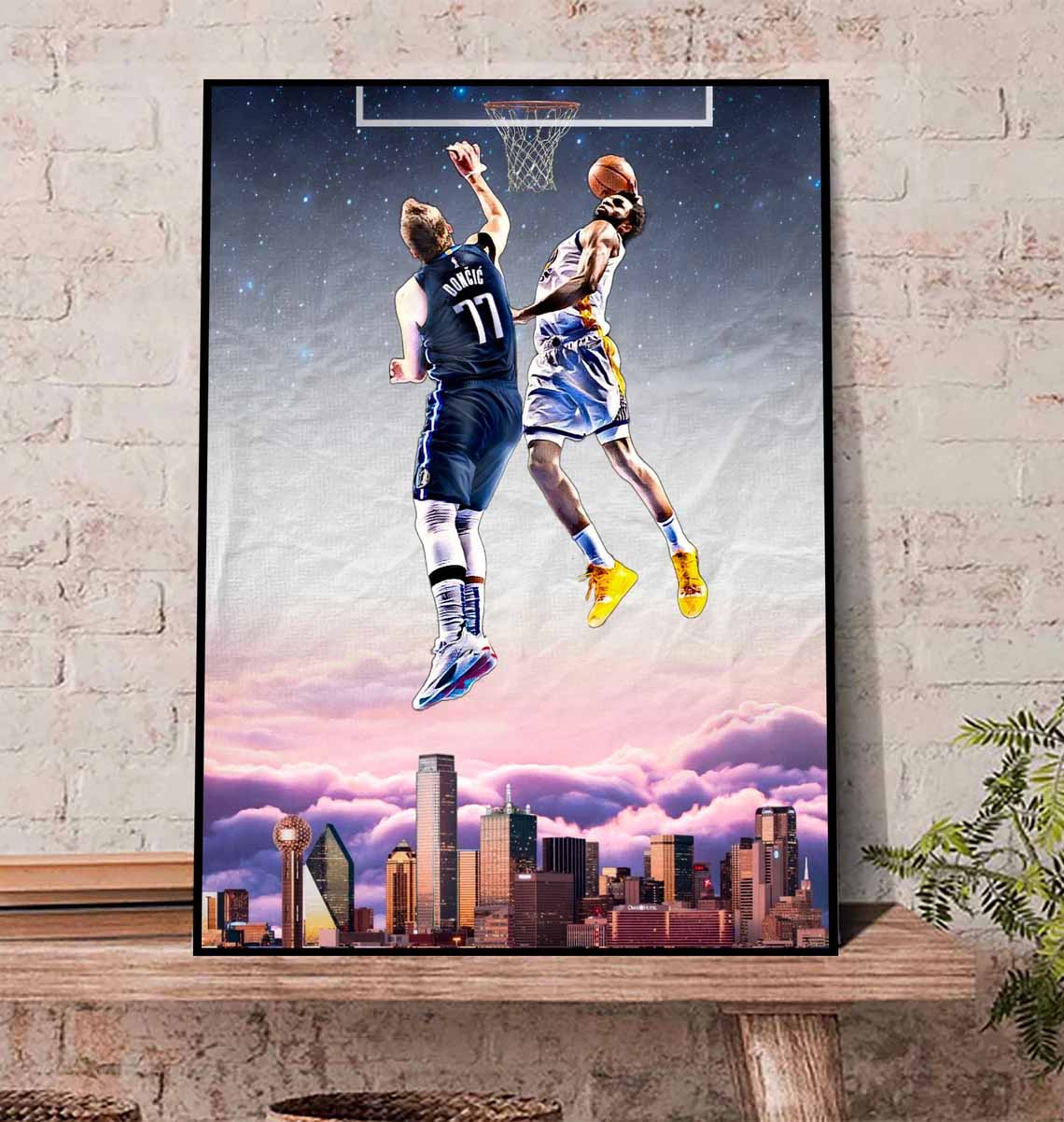Andrew Wiggins Slam Dunk 2022 Warriors Basketball Poster Fan