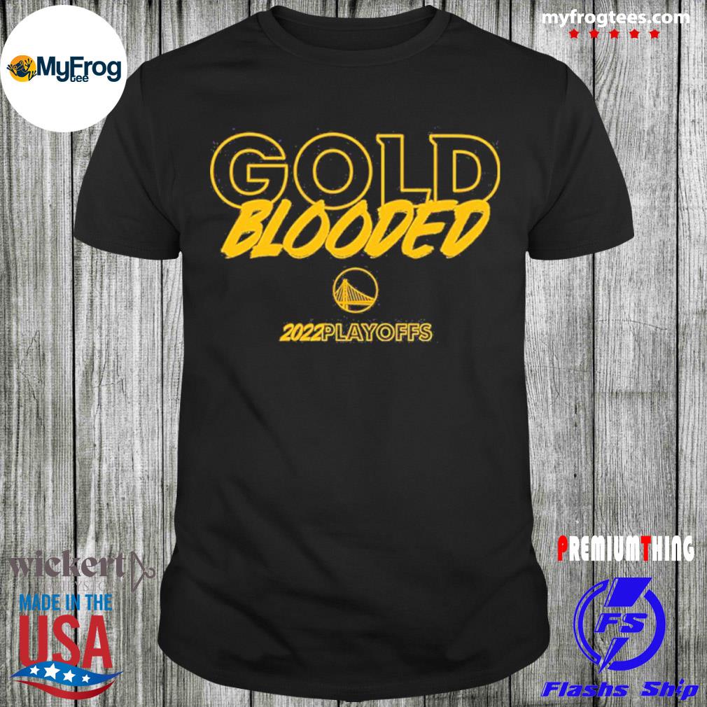 Anthony slater gold blooded 2022 playoffs denver nuggets vs golden state warriors shirt