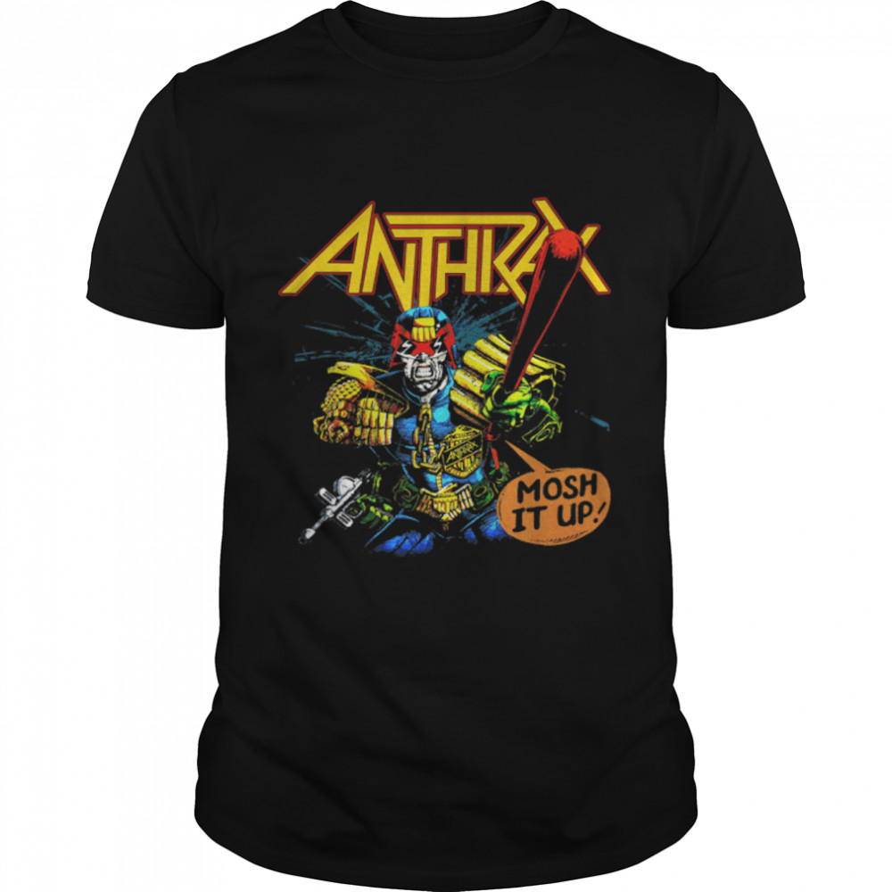 Anthrax – I Am The Law Mosh T-Shirt B0B3SM5GP3