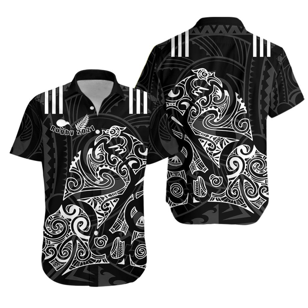 Aotearoa Super Rugby Hawaiian Shirt Maori Kiwi K13