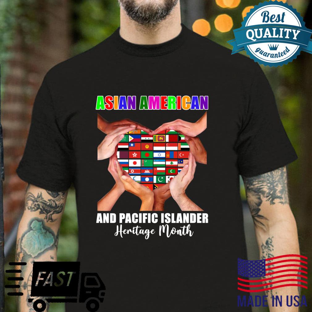 Asian American and Pacific Islander Heritage Month hand love Shirt