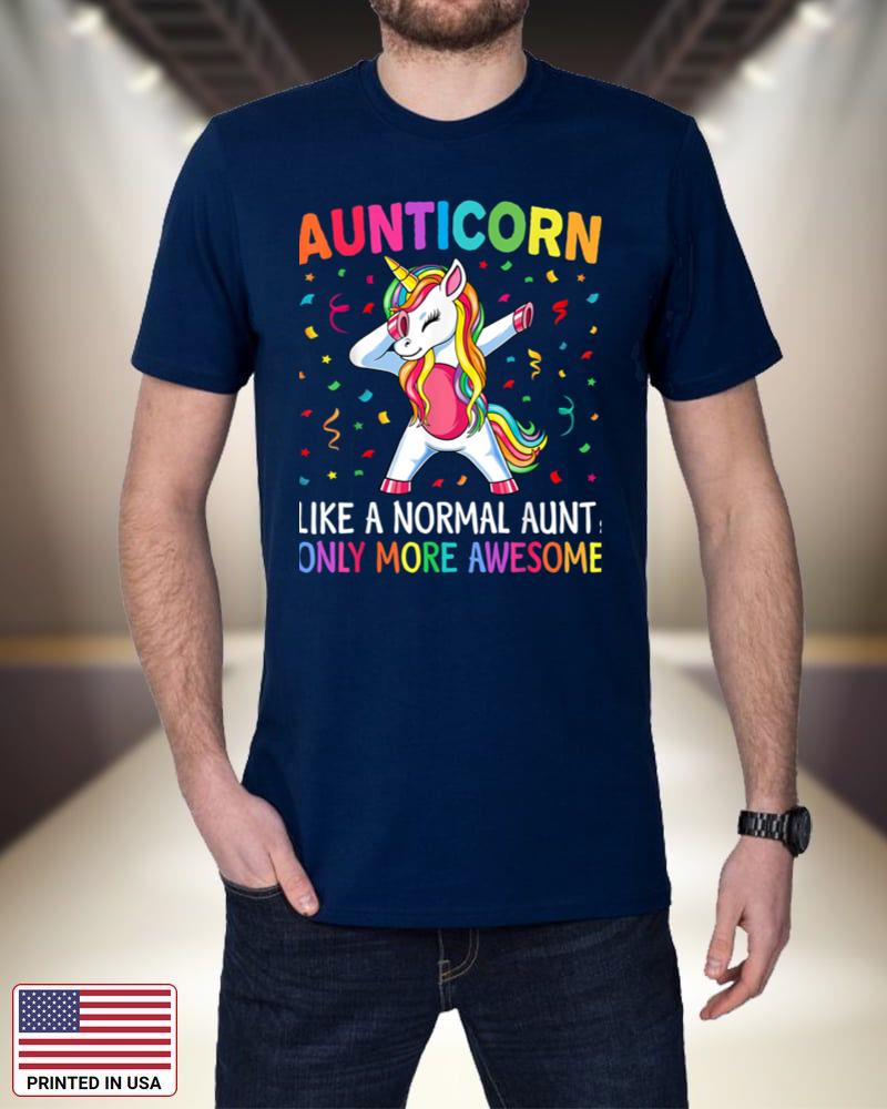 Aunticorn Like An Aunt Only Awesome Dabbing Unicorn T-Shirt lQgGO