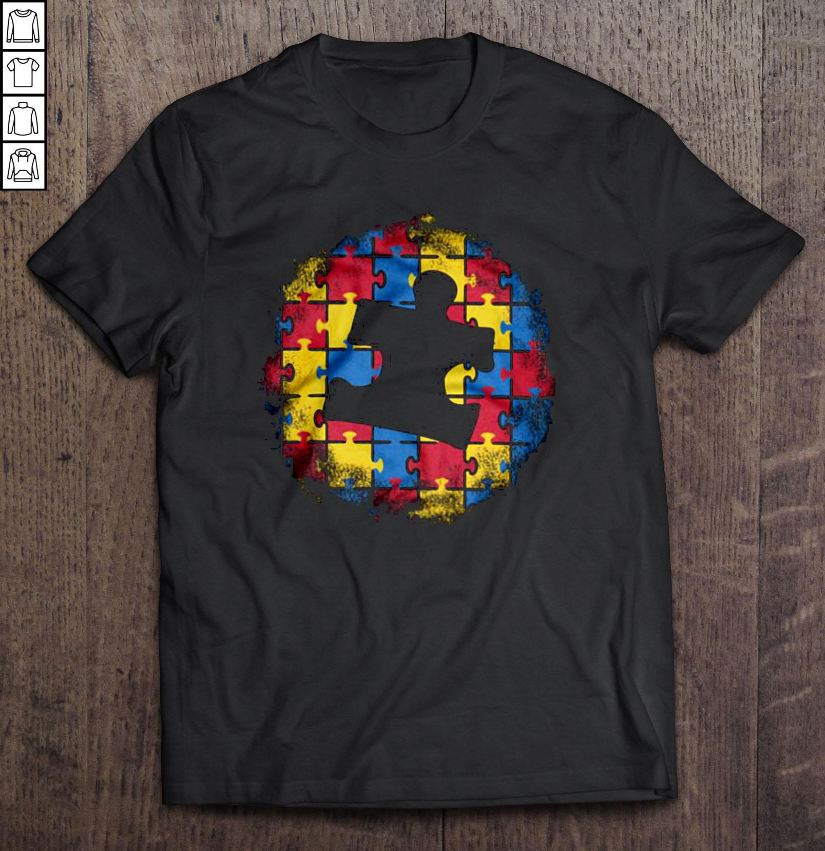 Autism Puzzle Piece Tee T-Shirt
