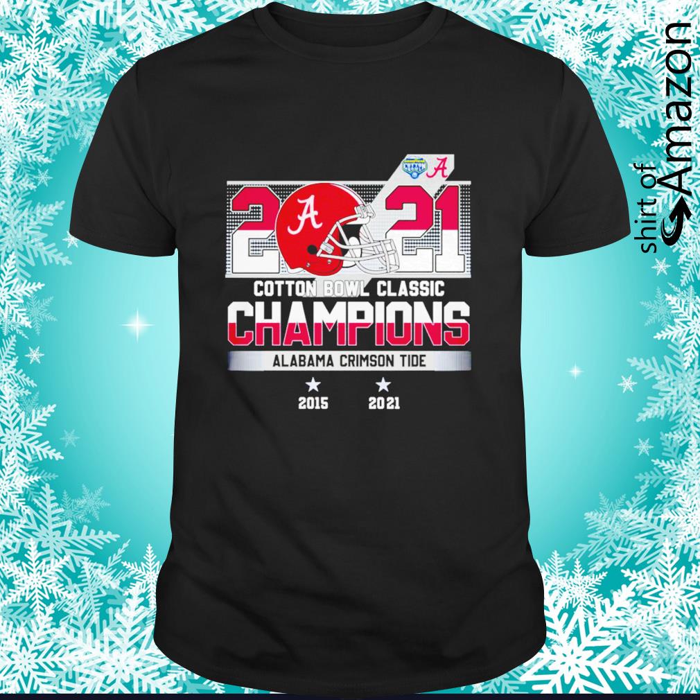 Awesome Alabama Crimson Tide Cotton Bowl 2015 2021 shirt