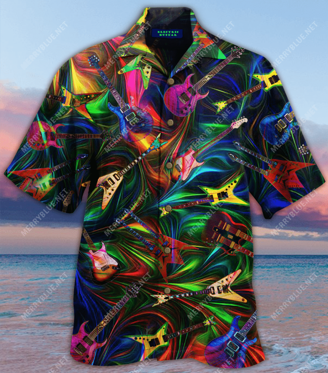 Awesome Electric Guitar Unisex Hawaiian Shirt