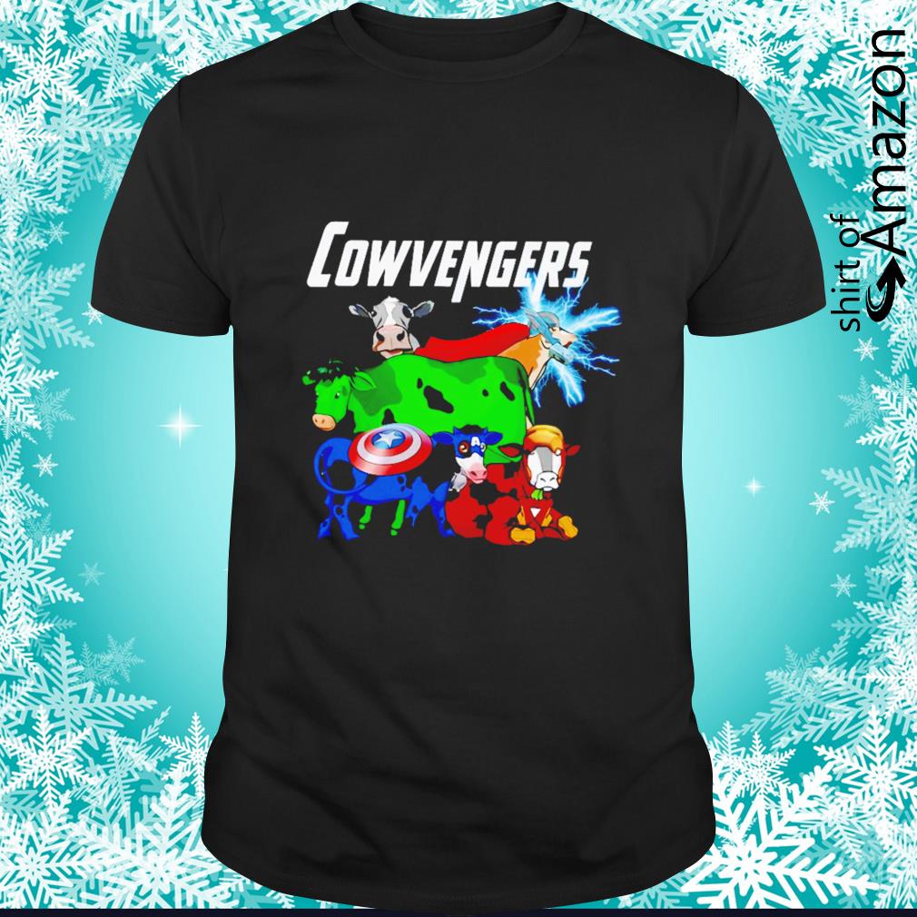 Awesome Funny cow Cowvengers shirt