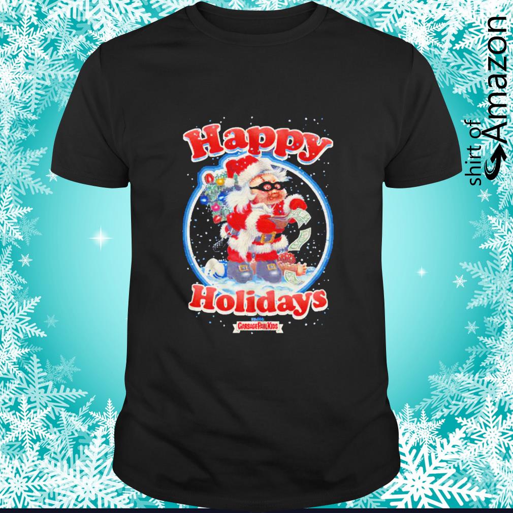 Awesome happy Holidays Garbage Pail Kids t-shirt