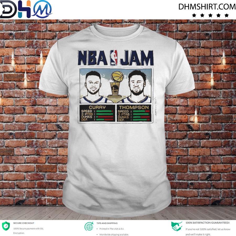Awesome stephen curry and klay thompson golden state warriors 2022 NBA finals champions shirt