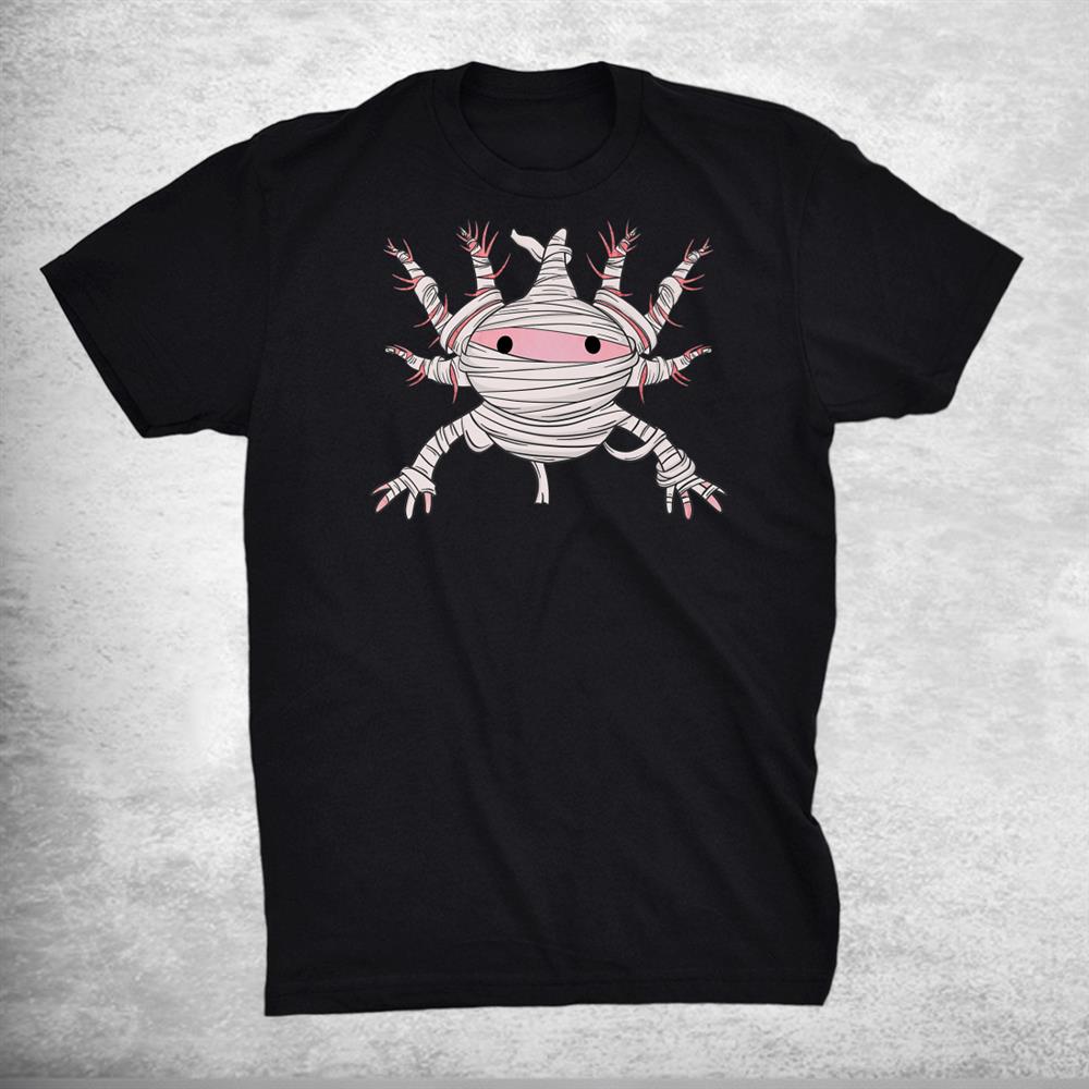 Axolotl Mummy Axolotl Halloween Shirt