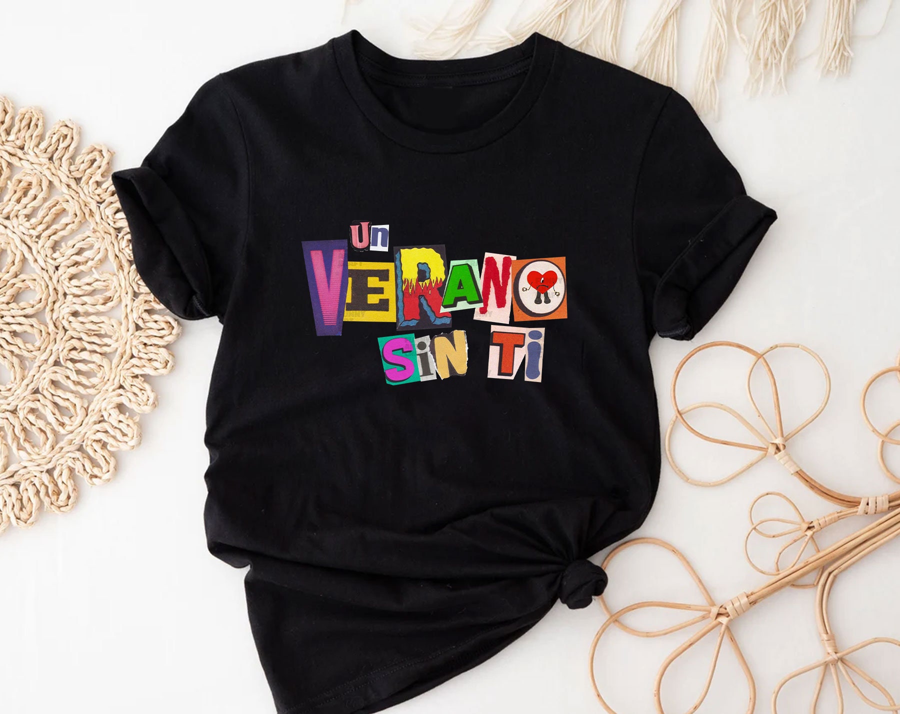 Bad Bunny Un Verano Sin New Album Concert Unisex T-Shirt