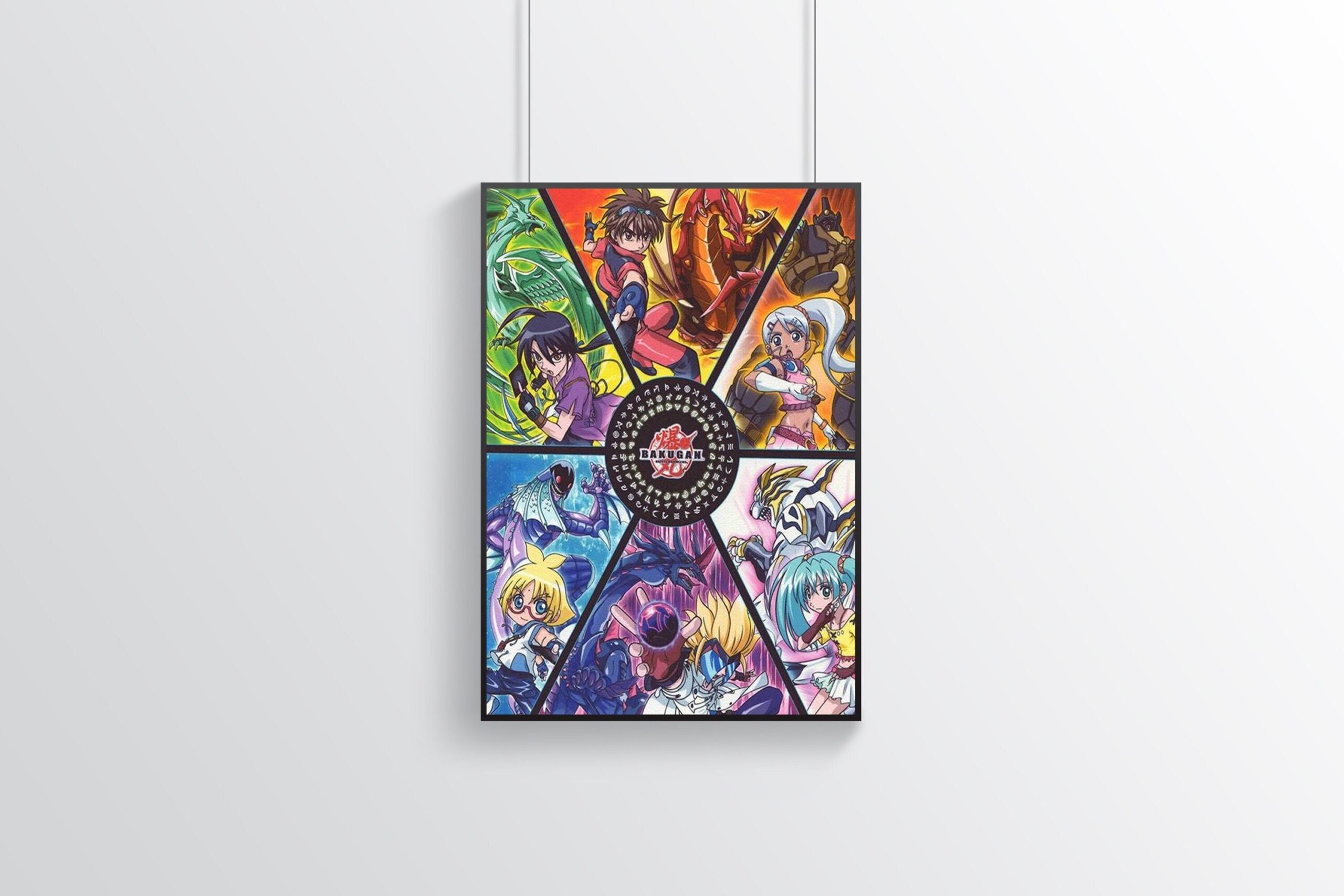 Bakugan Game Lover Poster Canvas