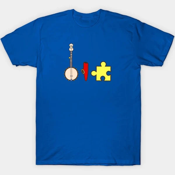 Banjo Icons T Shirt Video Game