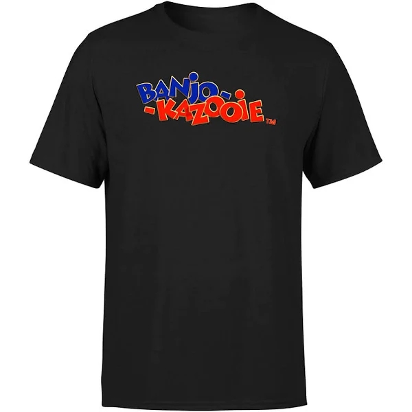 Banjo Kazooie Logo T Shirt Black L