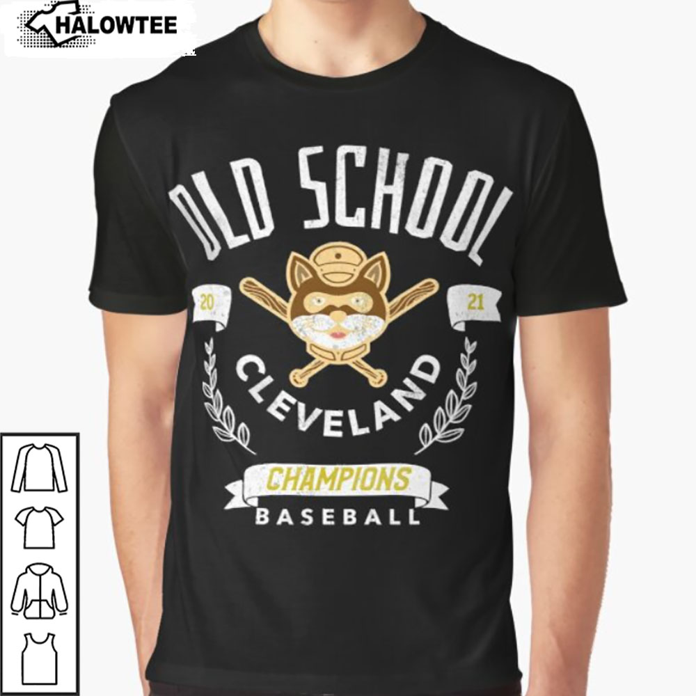 Baseball Old Champions TCat Ribe Indians MLB Cleveland Guardians Baseball Shirt