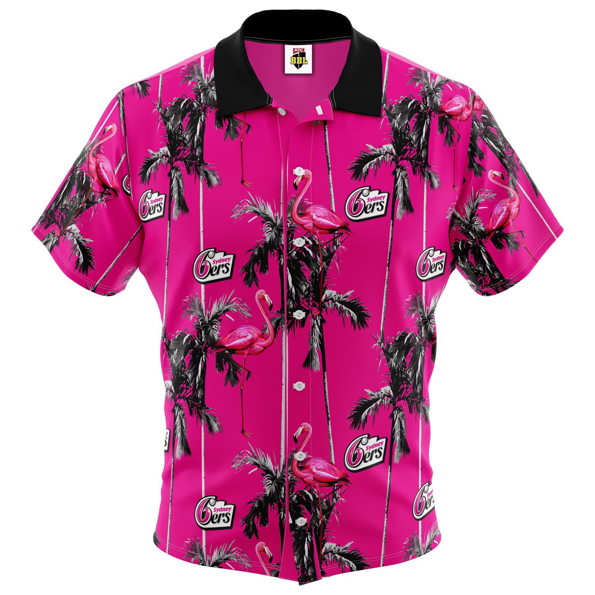 Bbl Sydney Sixers Hawaiian Shirt – Youth
