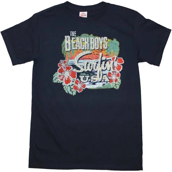 Beach Boys Surfing USA Tropical T Shirt X Large