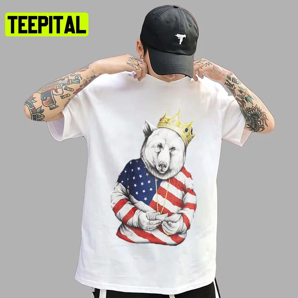 Bear Premium Biggie Smalls Rap Music Unisex T-Shirt