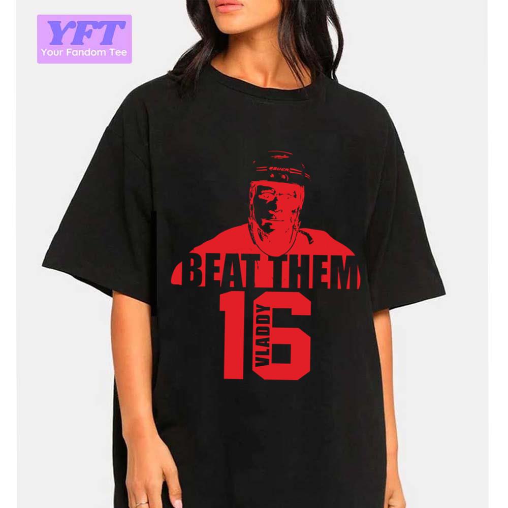 Beat Them Vladimir Konstantinov Colorful Design Unisex T-Shirt