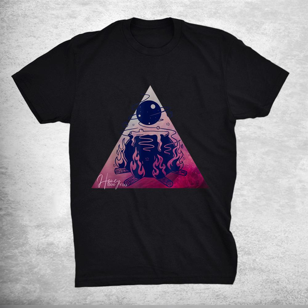 Beeyou Witchy Space Caludron Shirt