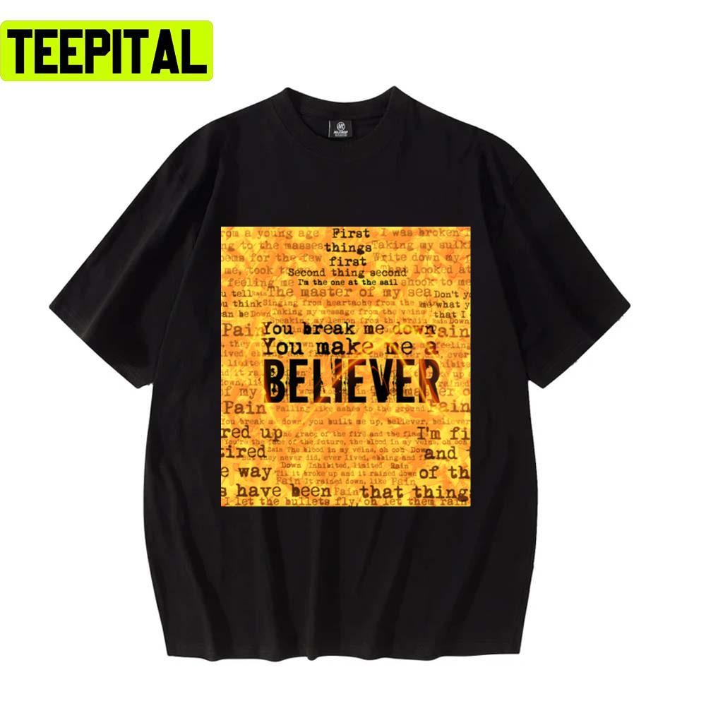 Believer New Hit Imagine Dragon Unisex T-Shirt