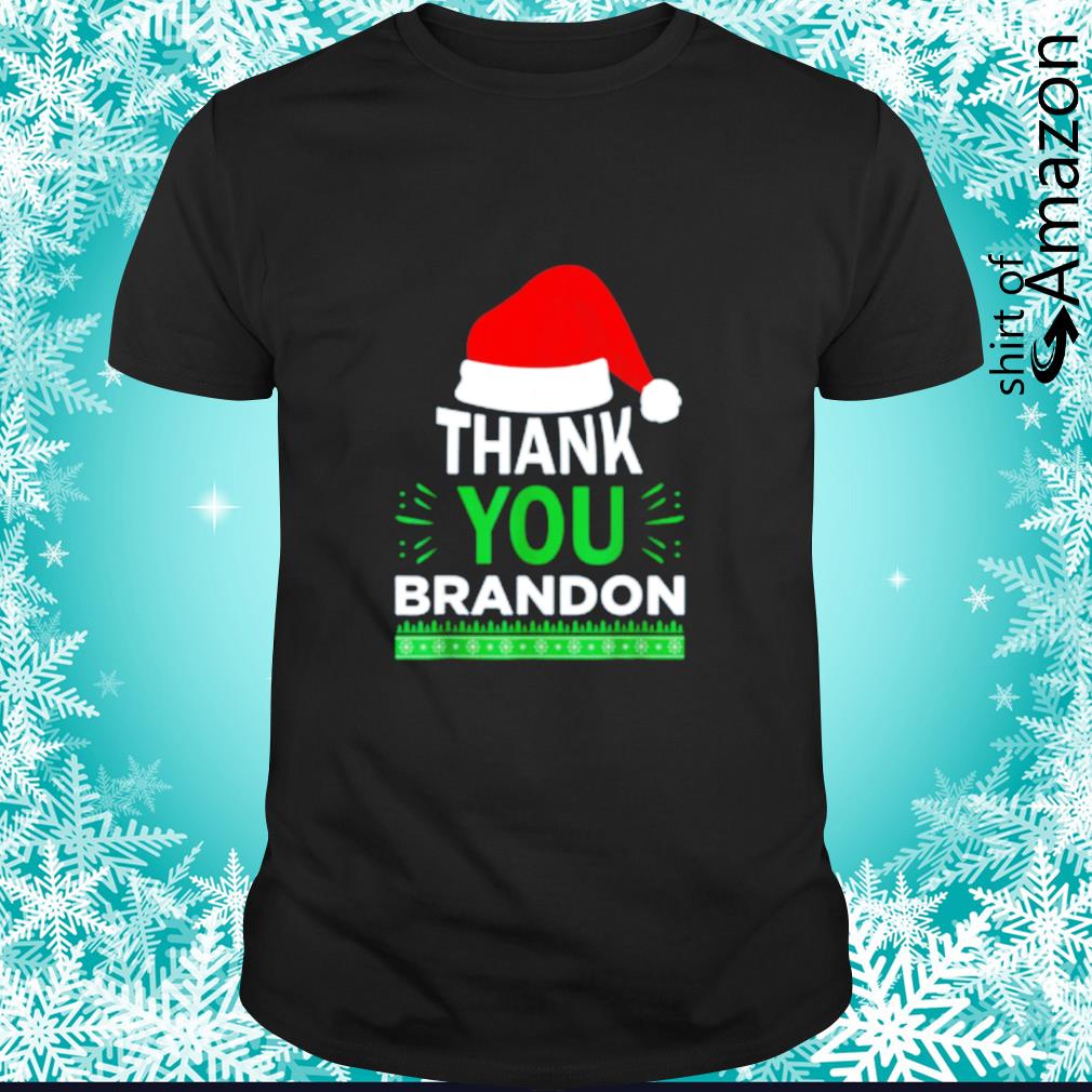 Best christmas Pajama Thank You Brandon t-shirt