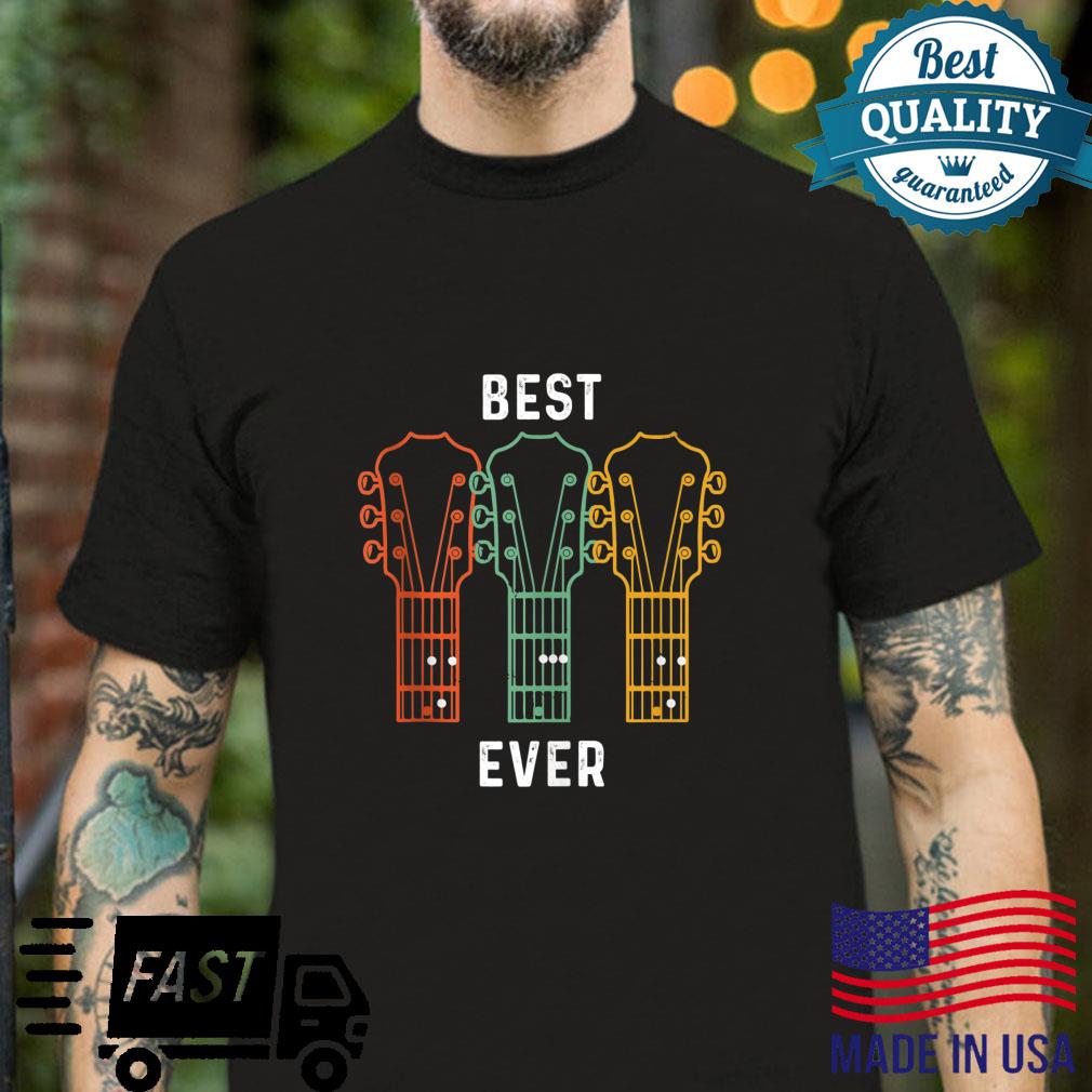 Best Dad Ever Guitar Dad Guitar Chords for Fathers Day Shirt